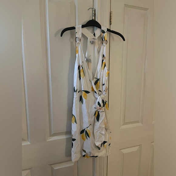 NWOT Rails Trista Lemon Grove Wrap Dress Size Small - Picture 7 of 7